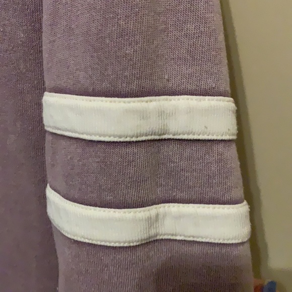 Fleece inside, Mauve, AE crewneck, size XS - Picture 3 of 4